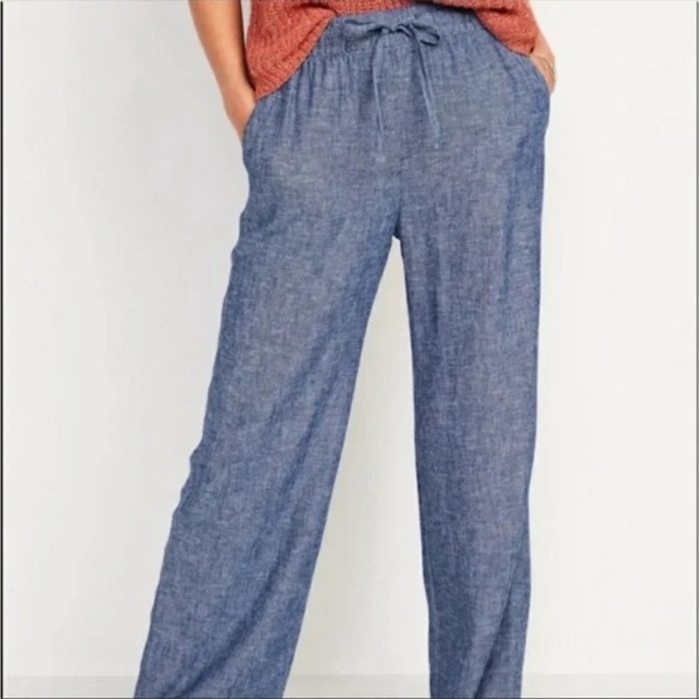 Old Navy Blue Jogger Pants - Size Medium